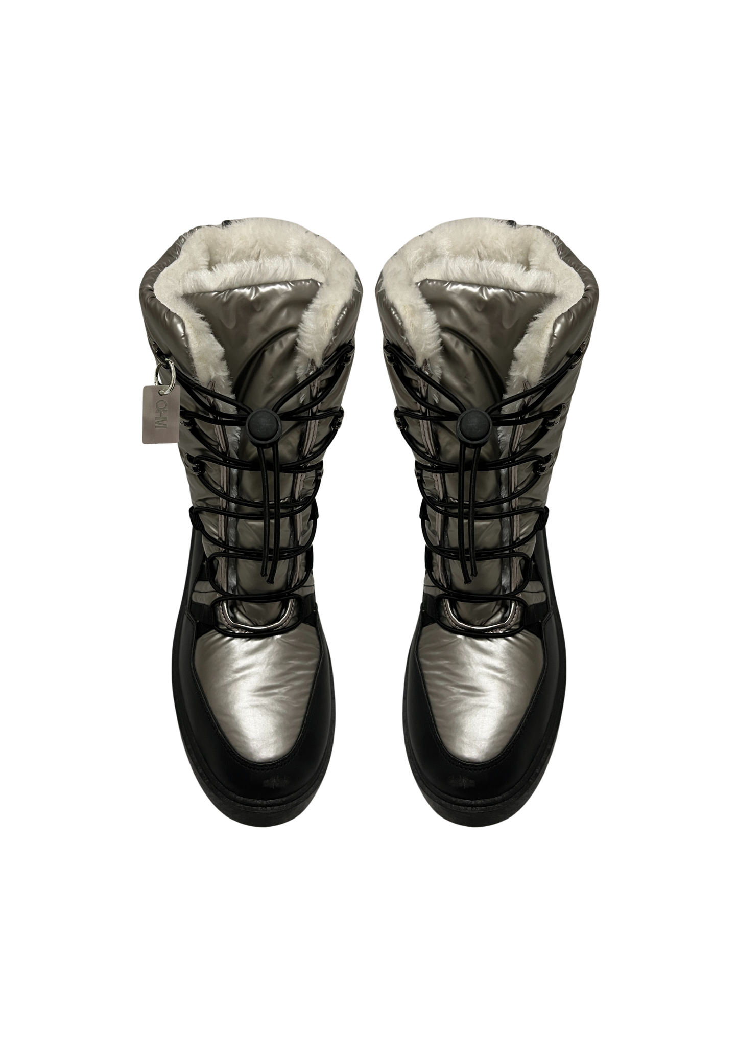 CHROME PUFFER BOOTS