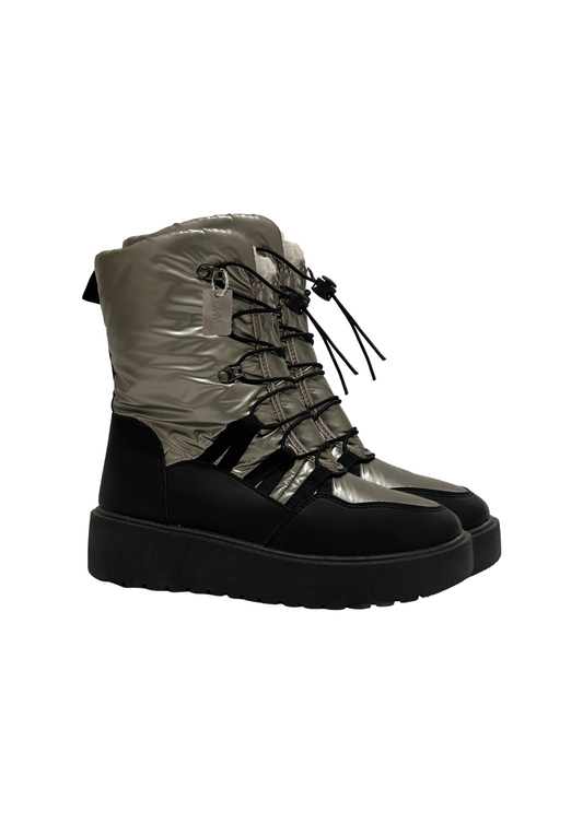 CHROME PUFFER BOOTS