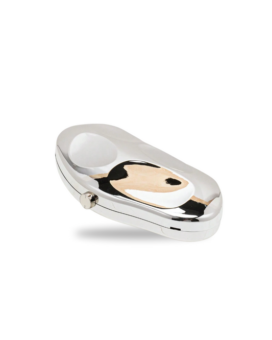 SILVER CELESTE CLUTCH
