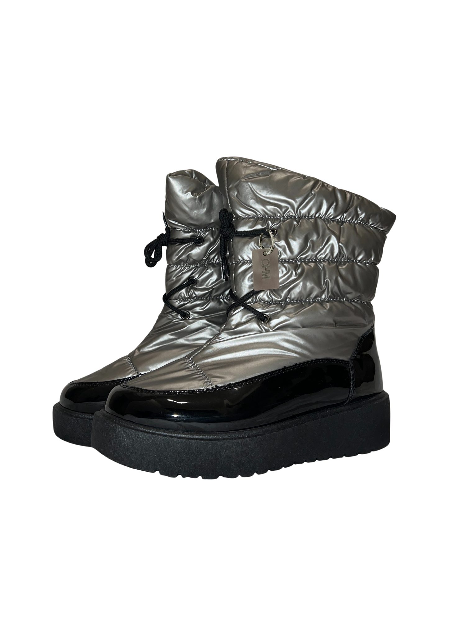 OG PUFFER BOOTS [Midnight-Silver]