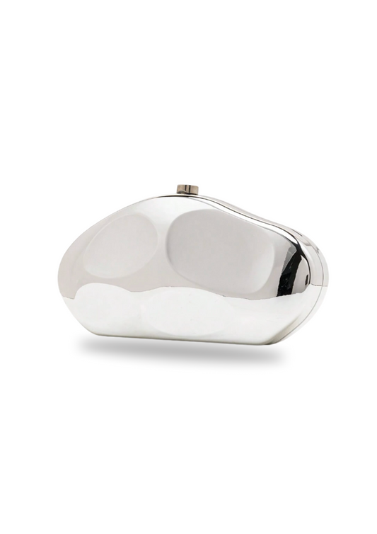 SILVER CELESTE CLUTCH