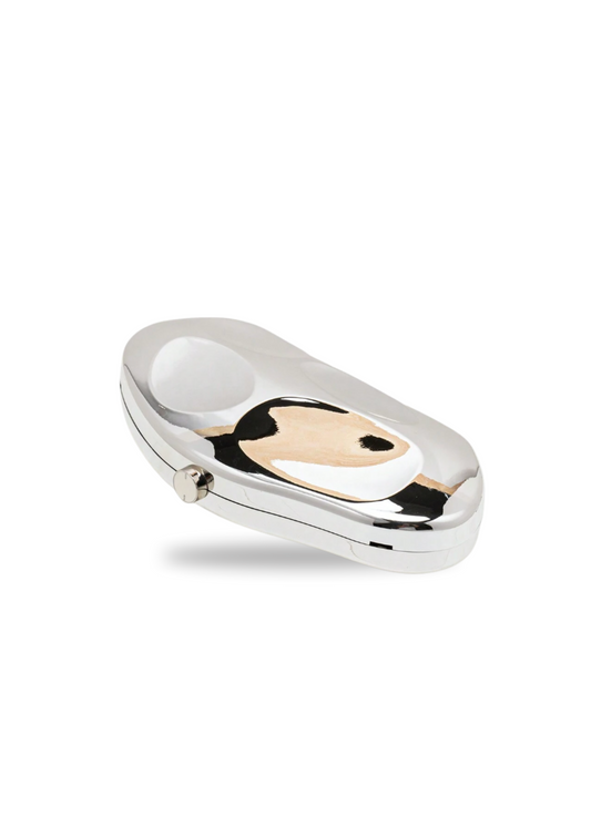 SILVER CELESTE CLUTCH