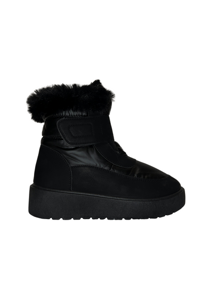 FUR PUFFER BOOTS