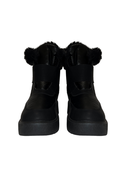 FUR PUFFER BOOTS