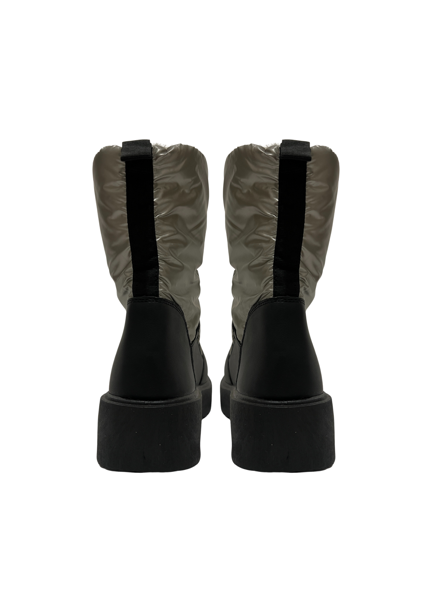 CHROME PUFFER BOOTS