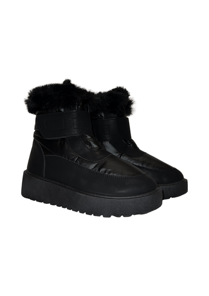 FUR PUFFER BOOTS