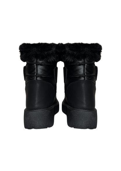 FUR PUFFER BOOTS