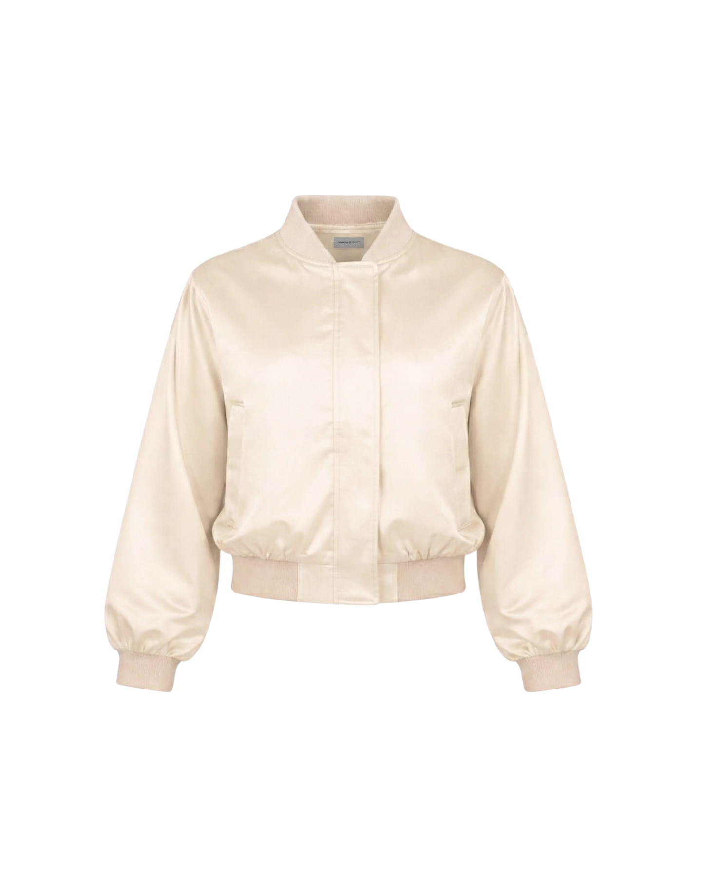 THE SPINE BOMBER JACKET [ice-beige]
