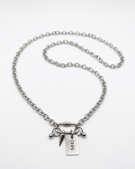 The OHM Lock & charms [Necklace]