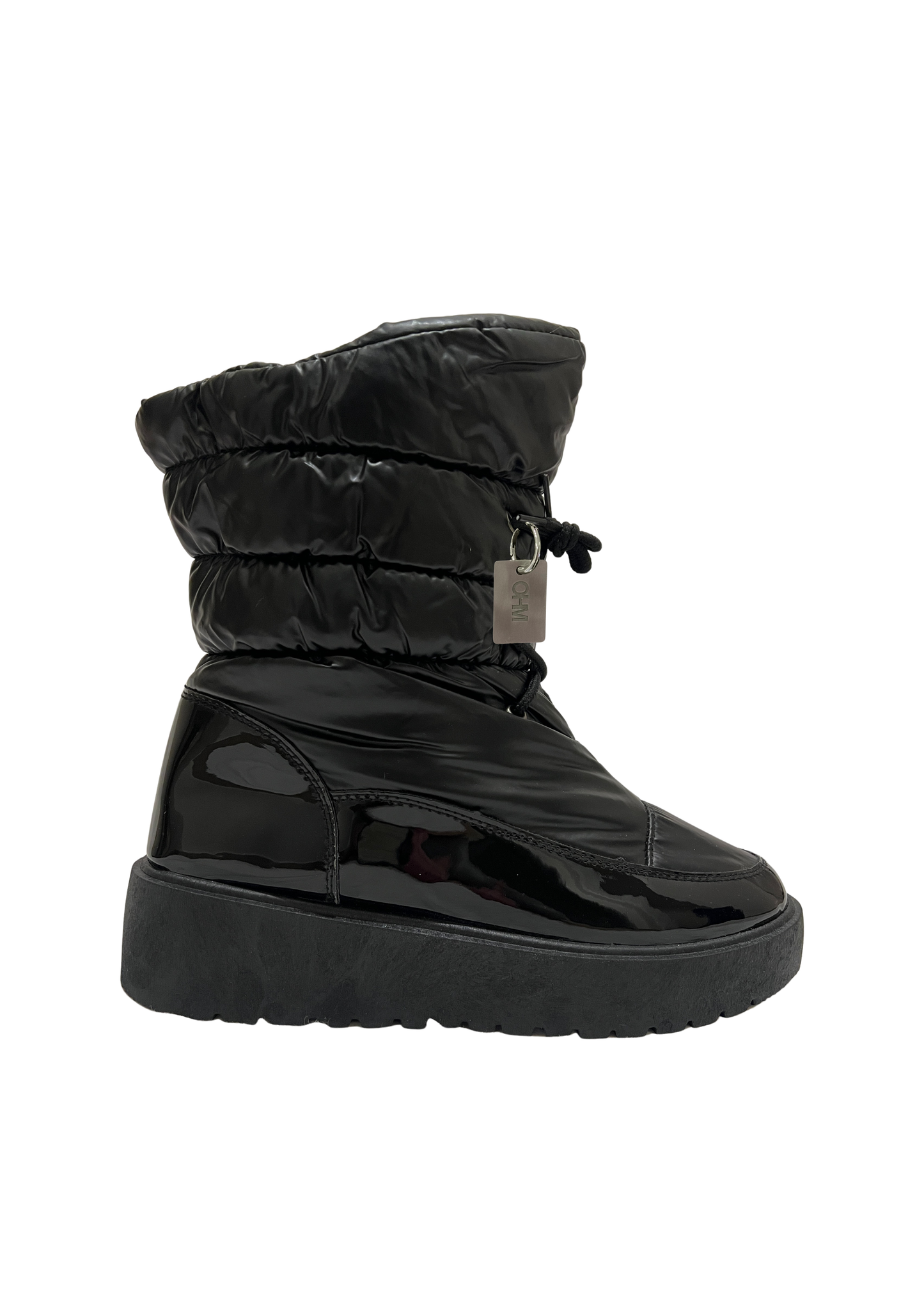 THE OG PUFFER BOOTS [Pitch Black]