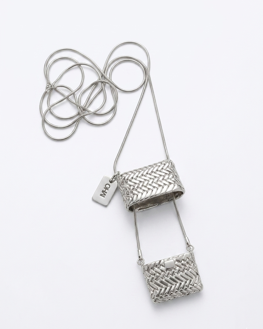 THE OHM WOVEN CASE [Necklace]