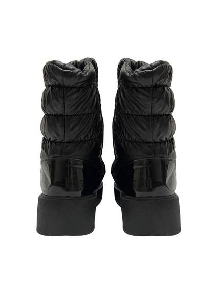 BLACKOUT STATEMENT PUFFER BOOTS