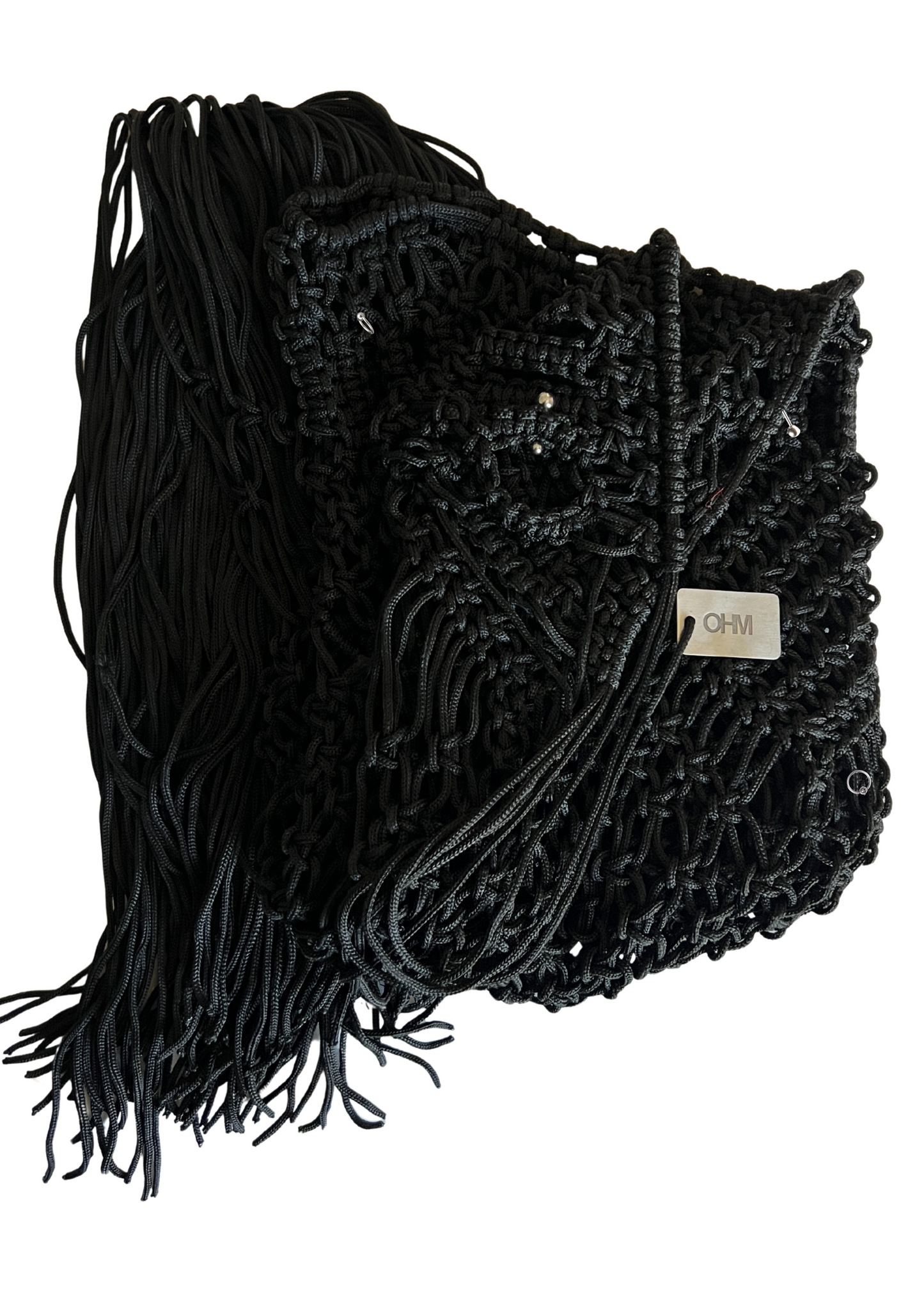 [The Pierced Catch] Macramé Wrap Skirt