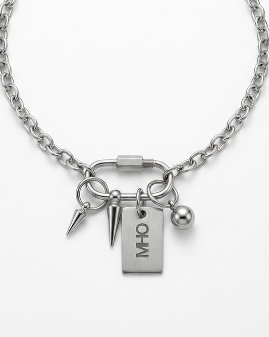 The OHM Lock & charms [Necklace]
