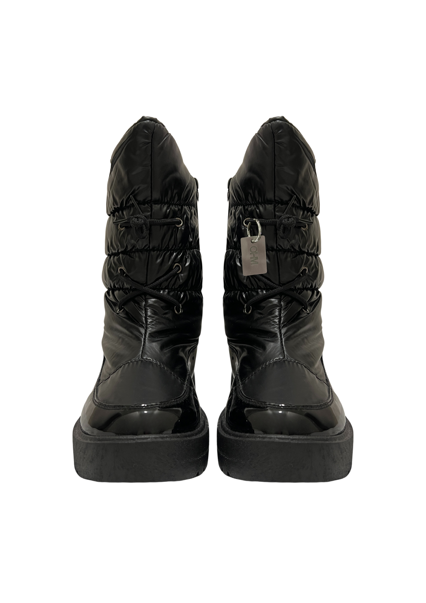 THE OG PUFFER BOOTS [Pitch Black]