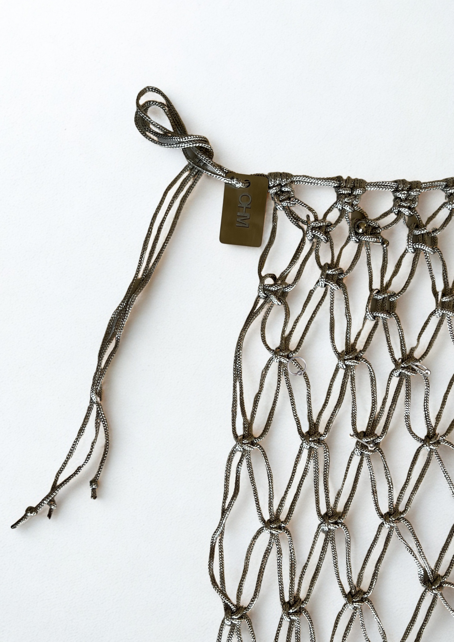 [The Net] Macramé Wrap Skirt