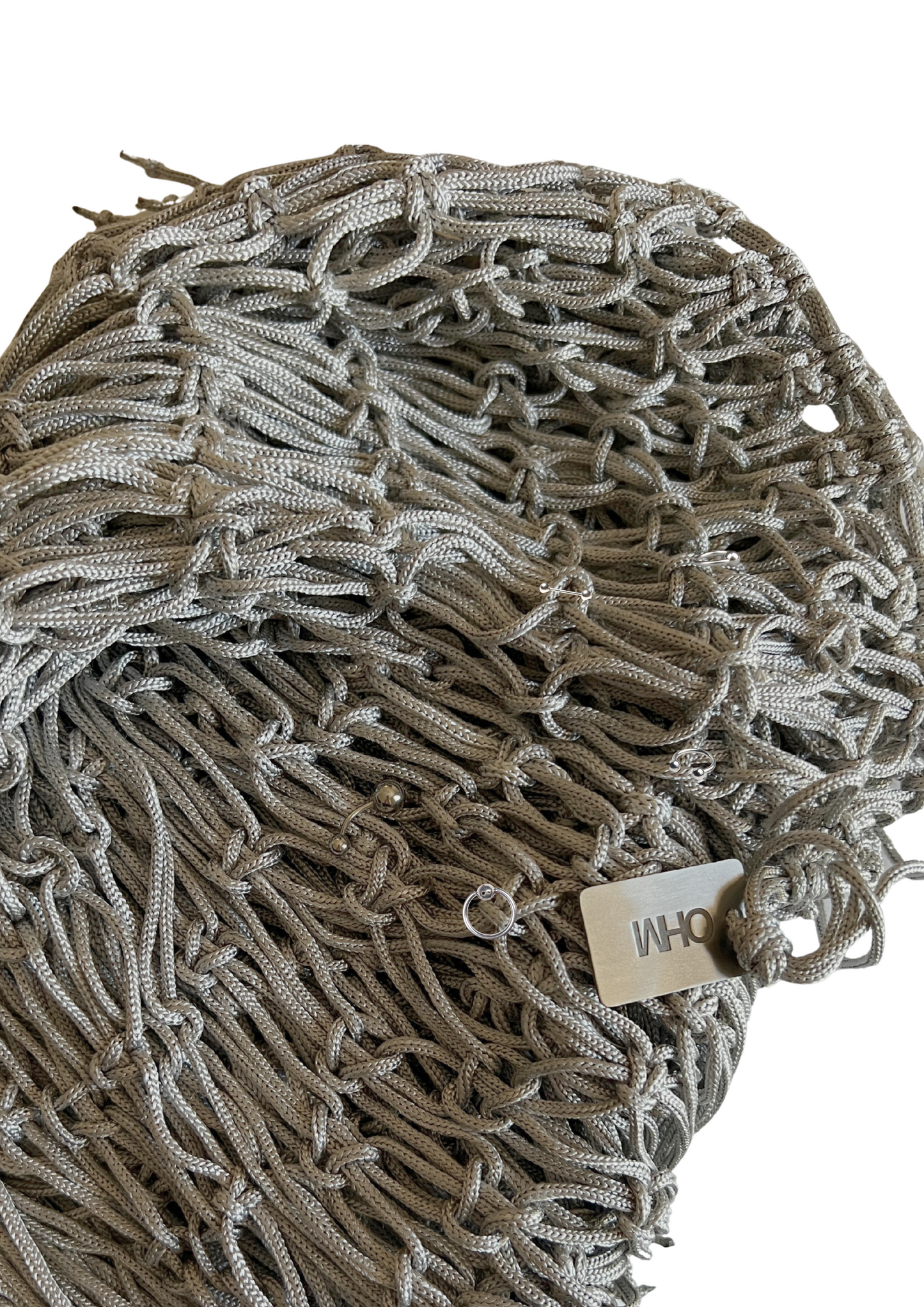 [The Net] Macramé Wrap Skirt