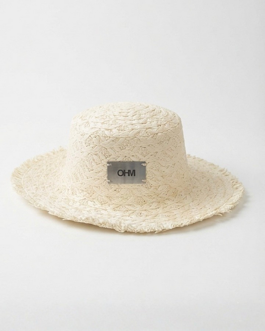 THE LAST-STRAW HAT [creamy off-white]
