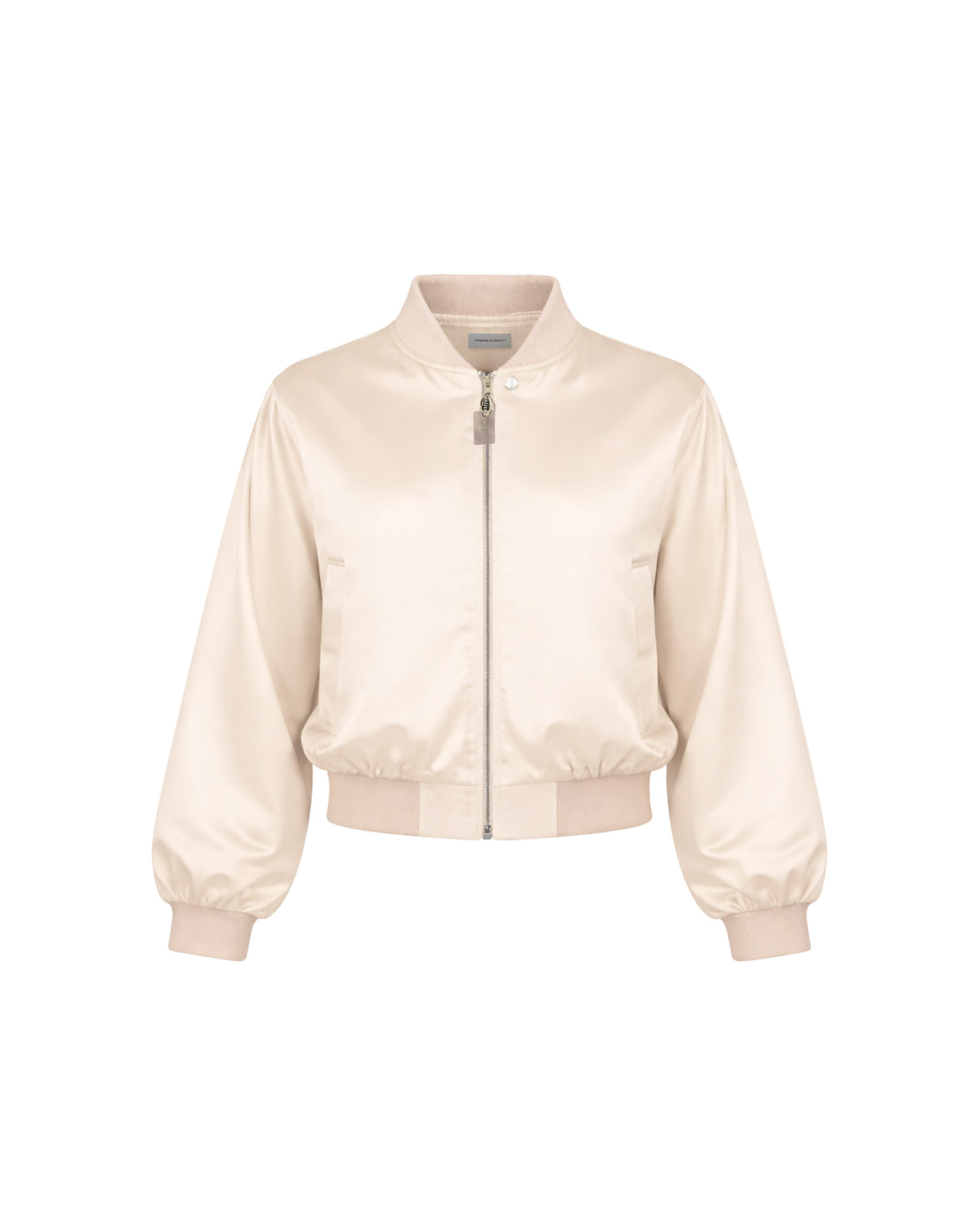 THE SPINE BOMBER JACKET [ice-beige]