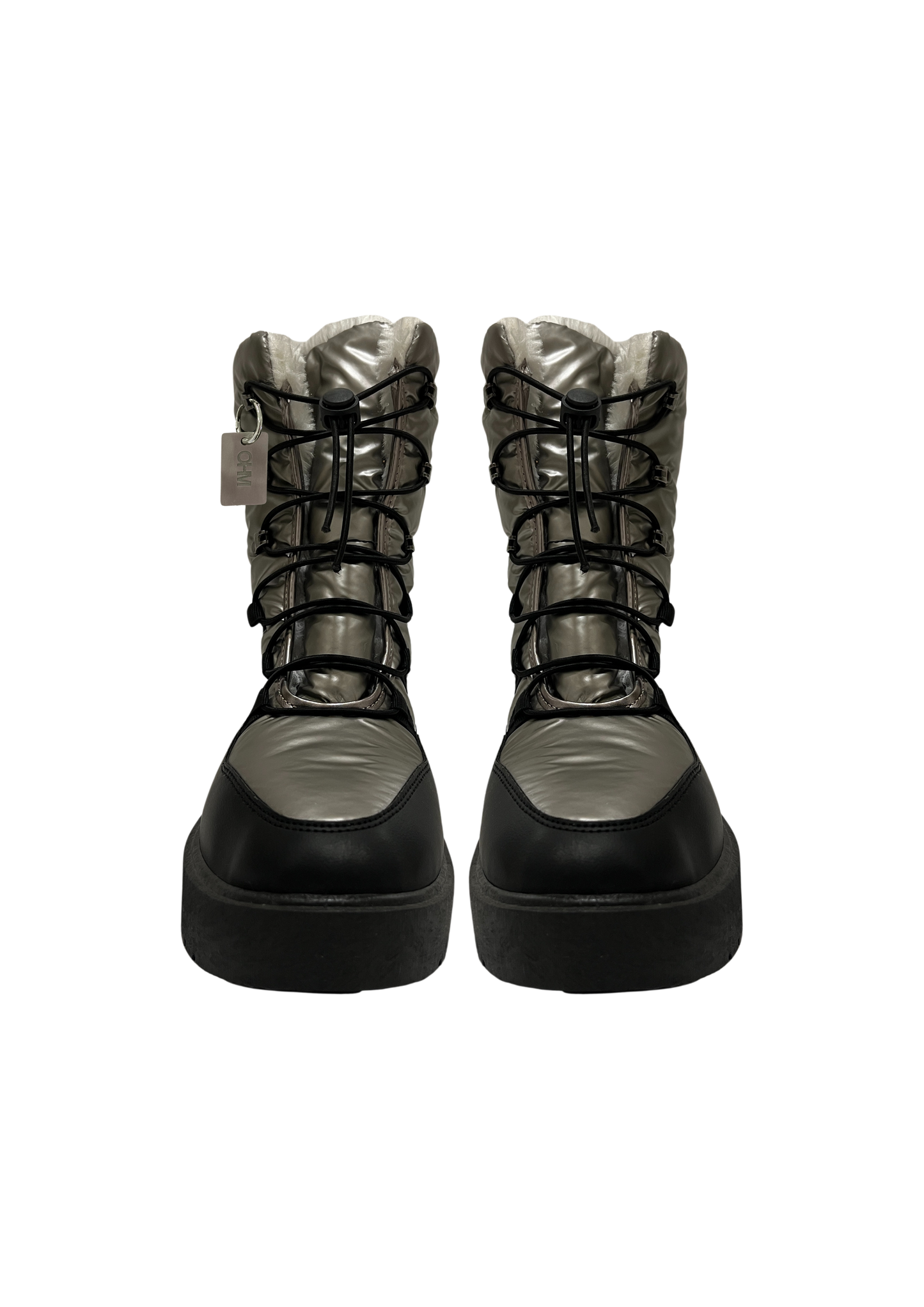 CHROME PUFFER BOOTS