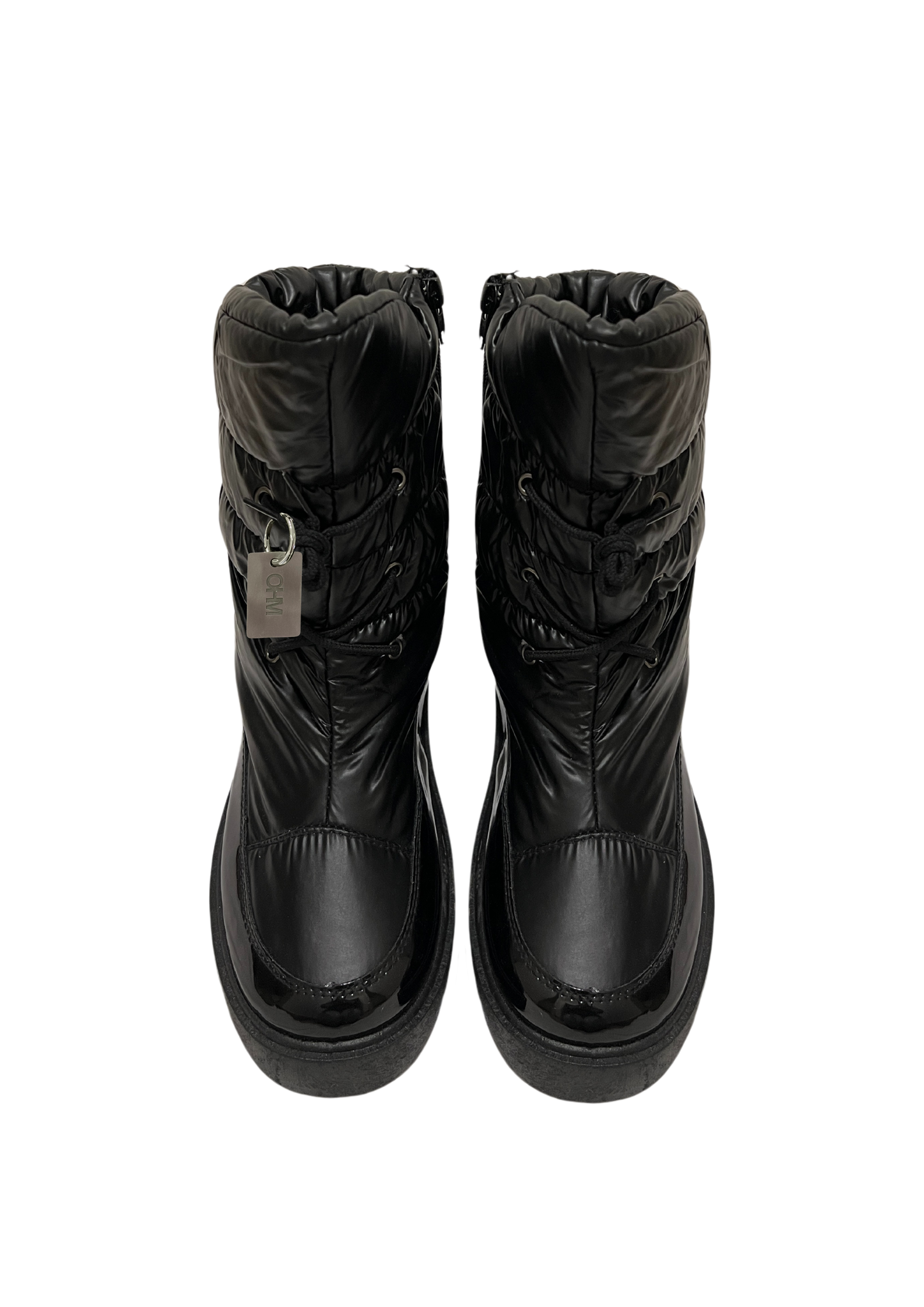 THE OG PUFFER BOOTS [Pitch Black]