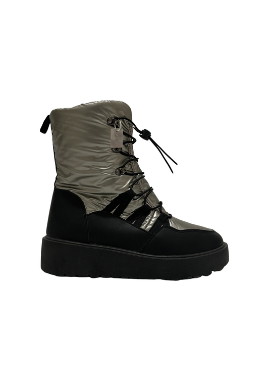 CHROME PUFFER BOOTS
