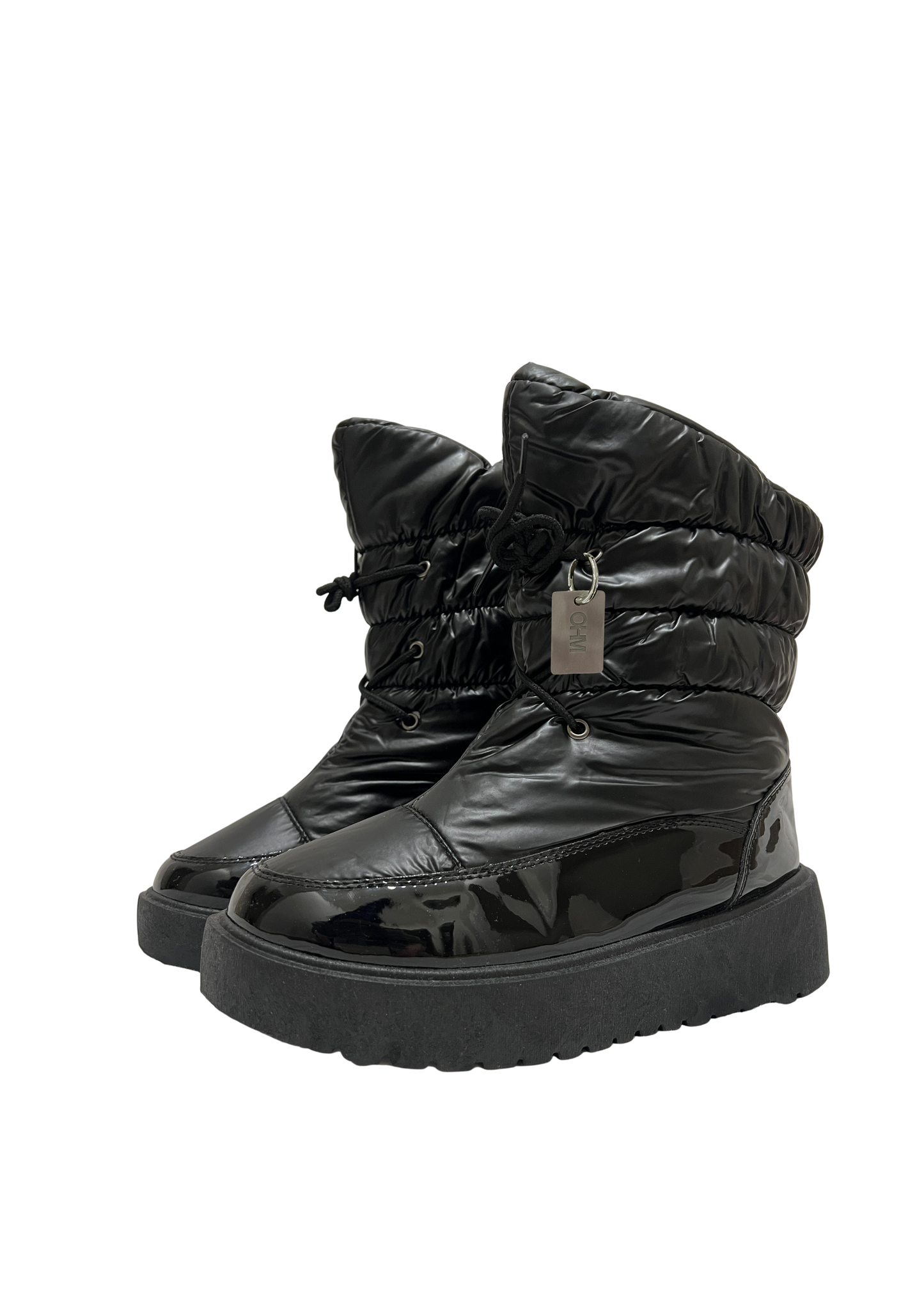 THE OG PUFFER BOOTS [Pitch Black]