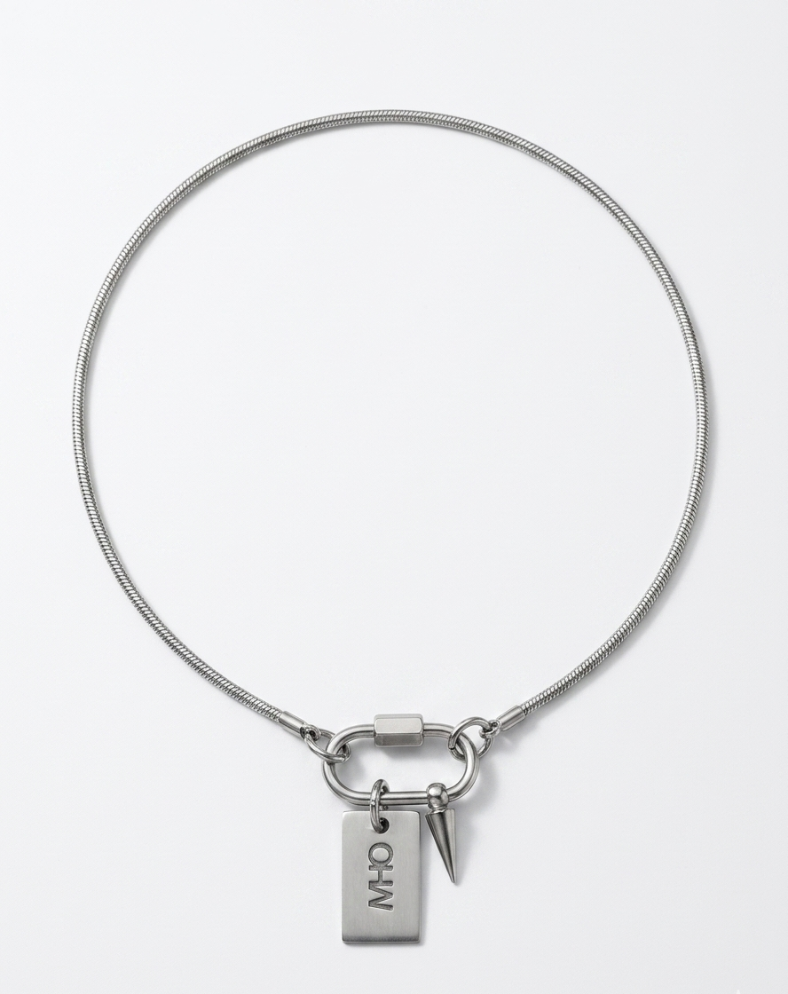 THE OHM SNAKE-ON-LOCK [Necklace]