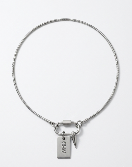 THE OHM SNAKE-ON-LOCK [Necklace]